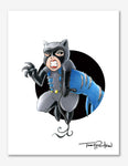 Cat Burglar / Dark Detective Premium Art Print