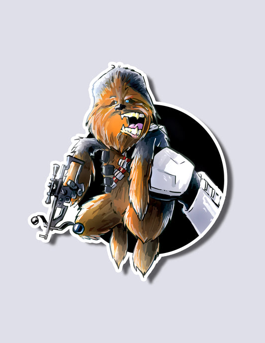 CH3WB4CC4 / ST0RM TR00P3R STICKER
