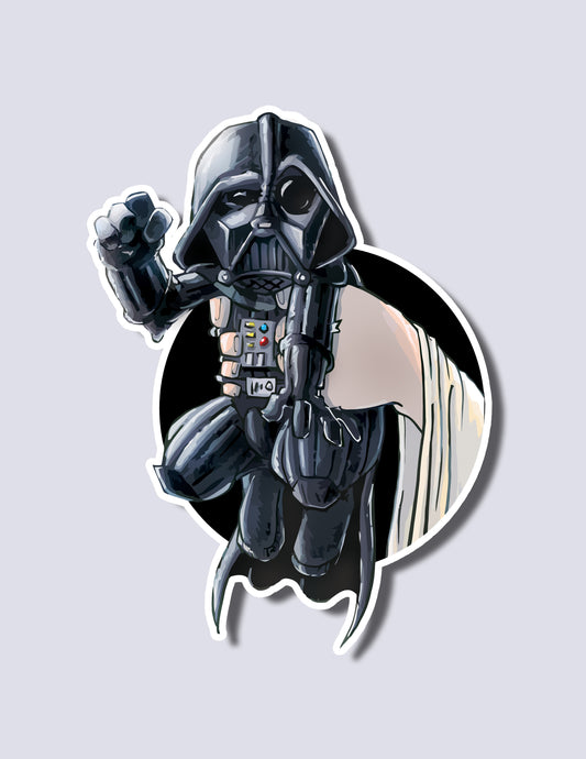 D4RTH V4D3R / LE1A STICKER