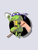 Purple Turtle / Reporter Premium Vinyl Sticker