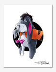 Sad Donkey / Bouncy Tiger Premium Art Print