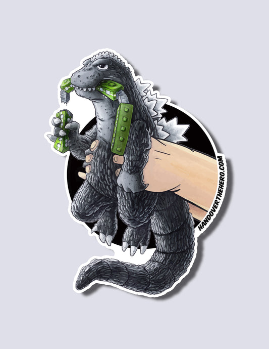 G0DZ1LLA / T0M0YUKI T4N4KA STICKER