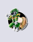 Green Ranger / Space Witch Premium Vinyl Sticker