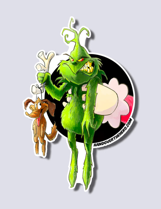 GR1NCH / C1NDY L0U STICKER