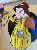 Yellow Dress Princess / Beastly Prince Original Artwork