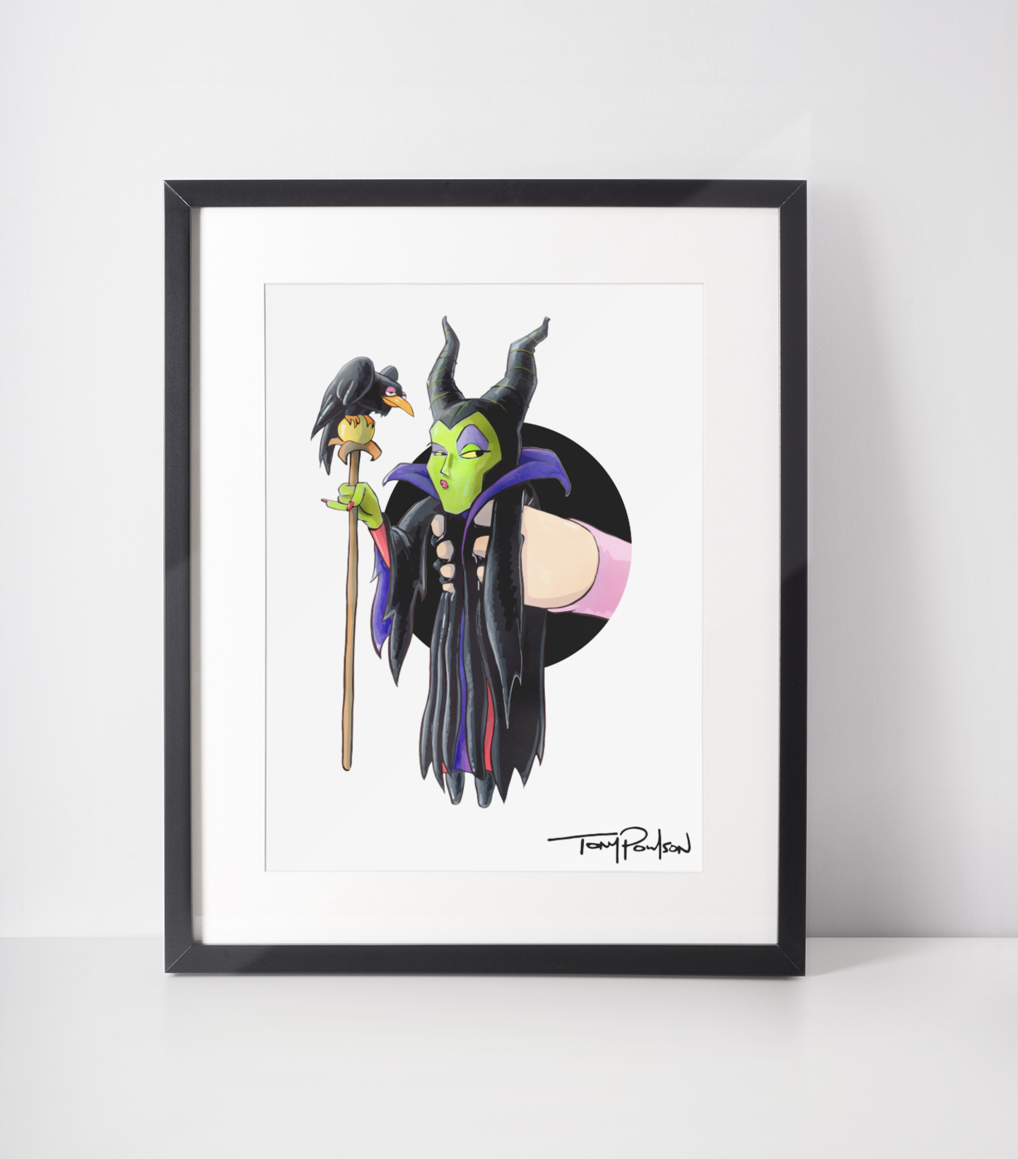 MAL3F1C3NT / AUR0RA PRINT