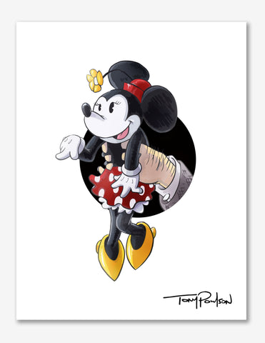 Girly Mouse / The Creator Premium Art Print