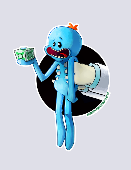 MR M33S33KS / R1CK STICKER