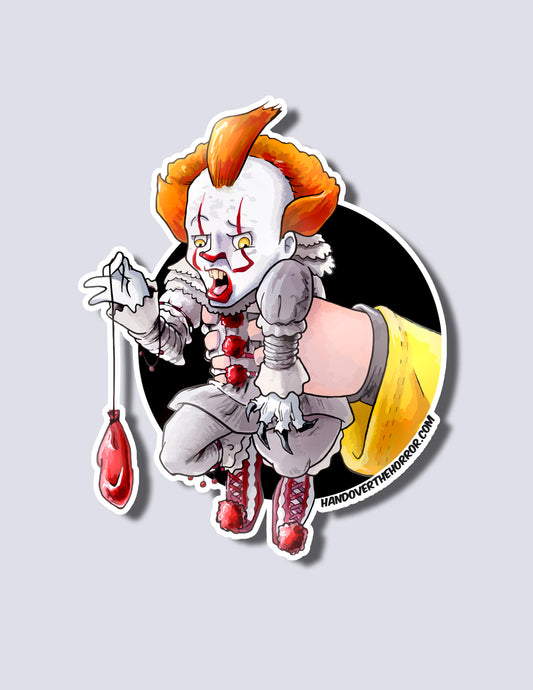 P3NNYW1SE / GE0RG1E STICKER