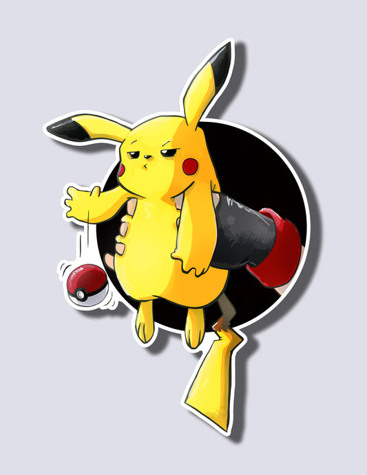 P1K4CHU / 4SH STICKER
