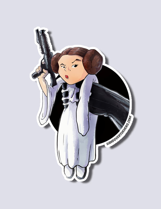 LE1A / D4RTH V4D3R STICKER