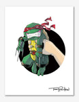 Red Turtle / Reporter Premium Art Print