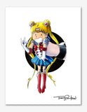 Moon Princess / Evil Queen Premium Art Print