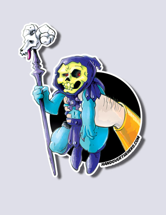 SK3L3T0R / H3-M4N STICKER