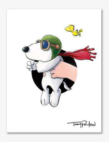 Peanut Beagle / Loveable LoserPremium Art Print