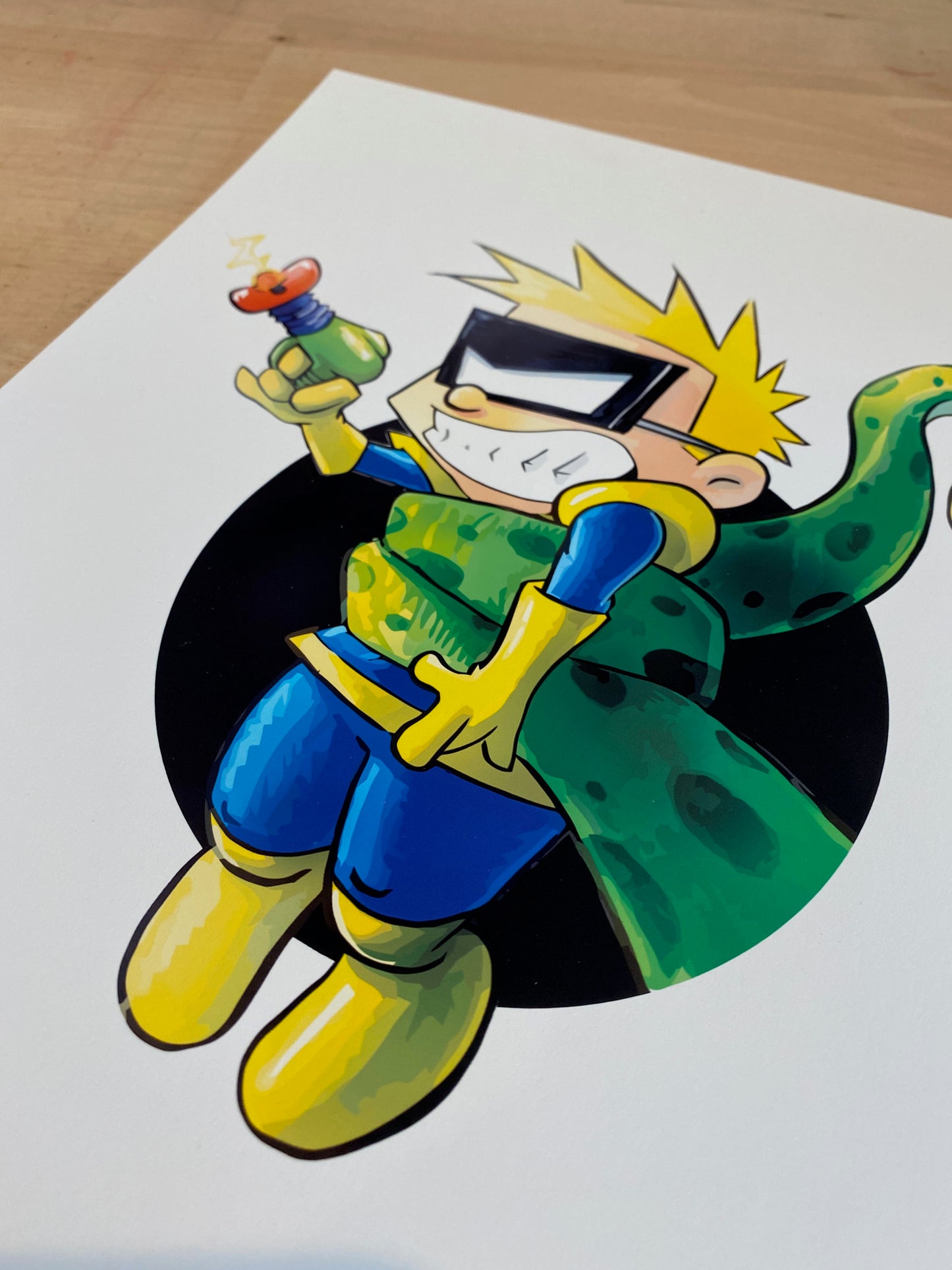 SP4C3M4N SP1FF LIMITED EDITION PRINT