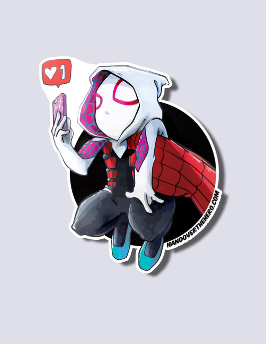 SP1D3R-GW3N / SP1DERM4N STICKER