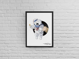 Marshmallow Man / Ghost Hunter Premium Art Print