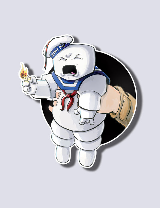 ST4Y PUFT / GH0STBUST3R STICKER