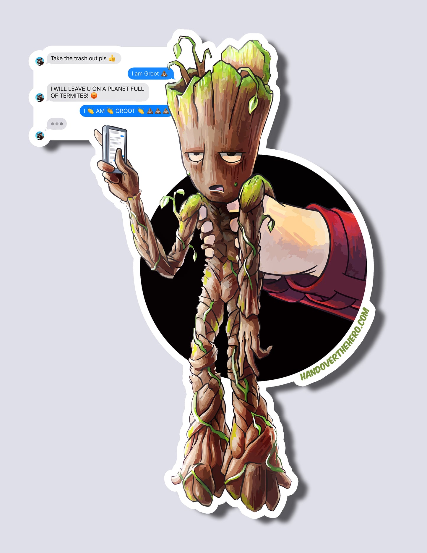 T33N GR00T / ST4RL0RD STICKER