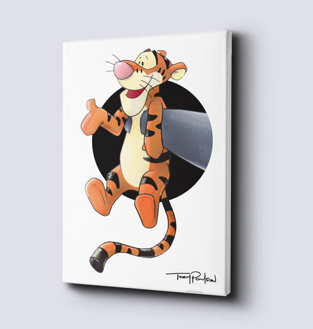 Bouncy Tiger / Sad Donkey Canvas Collection