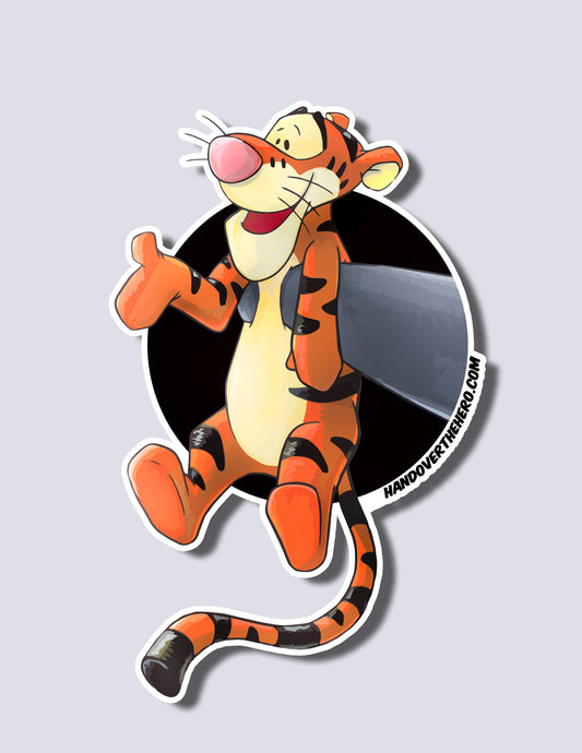 T1GG3R / EEY0RE STICKER