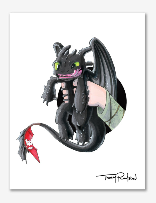T00THL3SS / H1CCUP PRINT