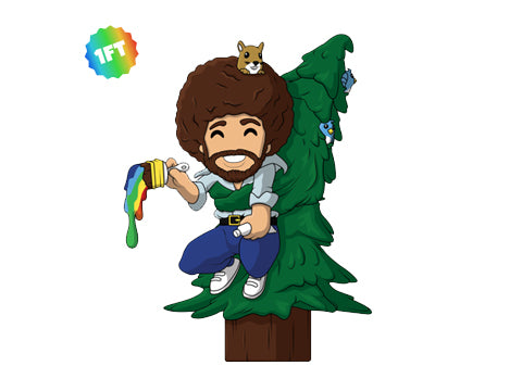 YouTooz x Hand Over the Hero Limited Edition Bob Ross Collectible (SOLD OUT)
