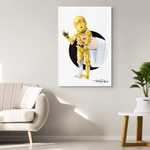 Golden Robot / Young Apprentice Canvas Collection