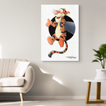 Bouncy Tiger / Sad Donkey Canvas Collection