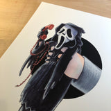 Ghost Mask Killer / Sidney Premium Art Print