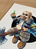Bro Thor / Rock Warrior Premium Art Print