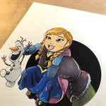 Arendelle Princess / The Boyfriend Premium Art Print