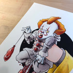 Creepy Clown / Georgie Premium Art Print