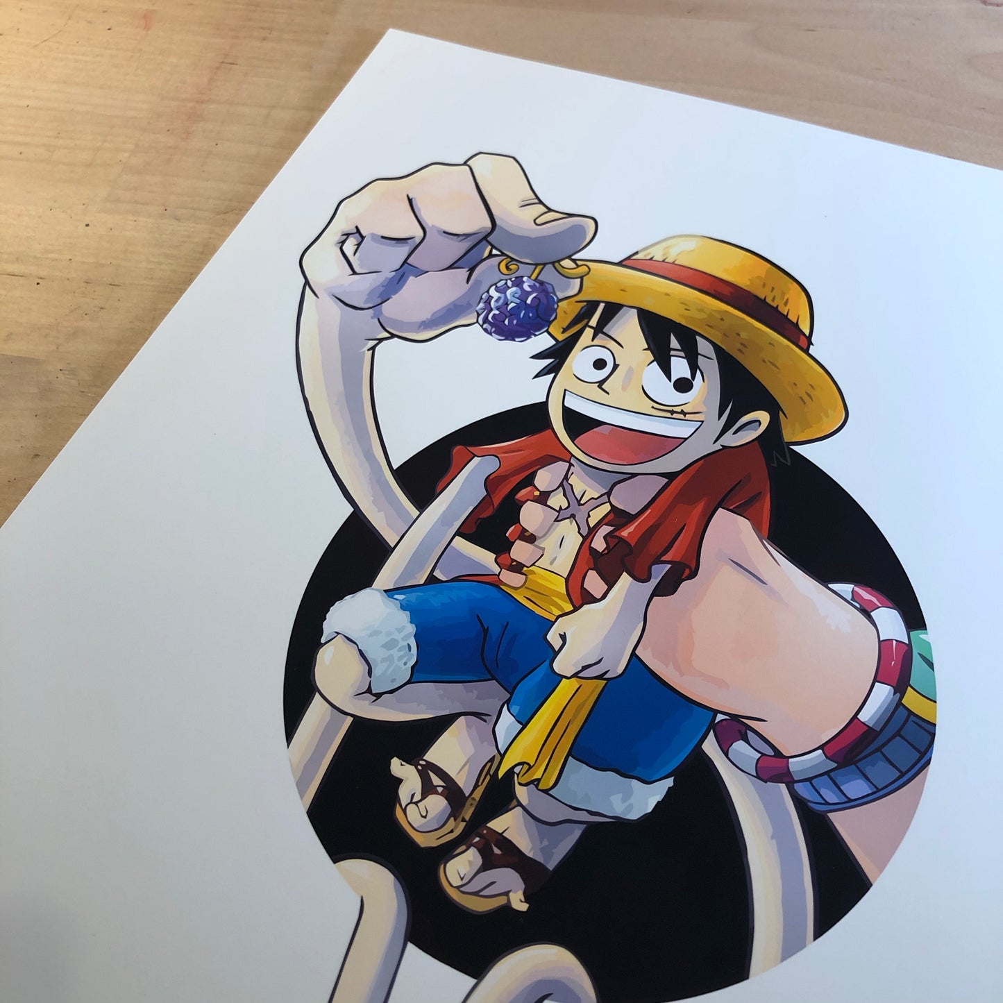 M0NK3Y D / AC3 PRINT