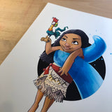 Ocean Princess / Ocean Premium Art Print